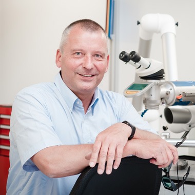 Karsten Knechtel von L & A Lasertechnik und Applikationen GmbH