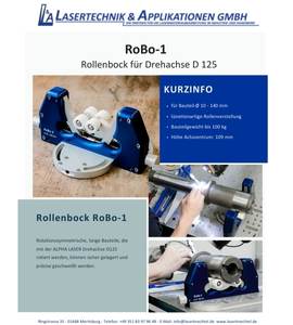 Rollenbock Produktdatenblatt zum Rollenbock