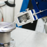 Detailansicht von Laserdrahtvorschub LAfet®-SM Duplex.